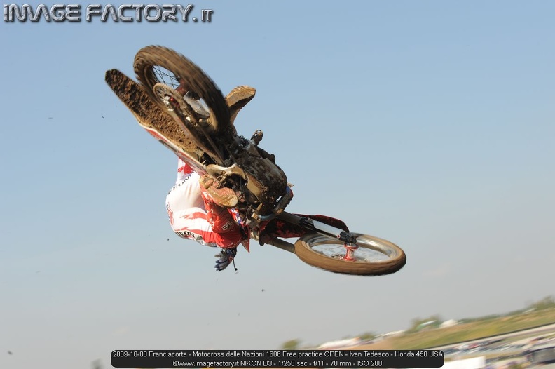 2009-10-03 Franciacorta - Motocross delle Nazioni 1606 Free practice OPEN - Ivan Tedesco - Honda 450 USA.jpg